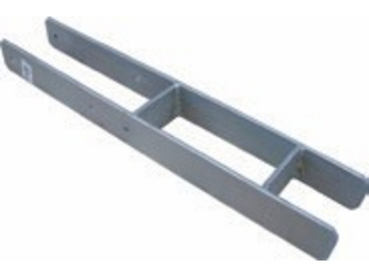 H-Pfostenträger schwer - 101mm feuerverzinkt für Pfosten 10x10cm H-Pfostenträger schwer - 101mm feuerverzinkt für Pfosten 10x10cm