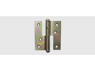Hamburger Türaufschraubbänder links 80mm Stahl verzinkt (1 Stück) - 683 106 081 75 Hamburger Türaufschraubbänder links 80mm Stahl verzinkt (1 Stück) - 683 106 081 75