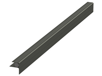 Hausanschlussprofil anthrazit 4000x55x45mm Hausanschlussprofil anthrazit 4000x55x45mm