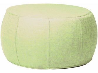 Hocker Pouf nieder Ø 70/79 x 41 cm mit Bezug Outdoorstoff farngrün/seidengrau meliert Hocker Pouf nieder Ø 70/79 x 41 cm mit Bezug Outdoorstoff farngrün/seidengrau meliert