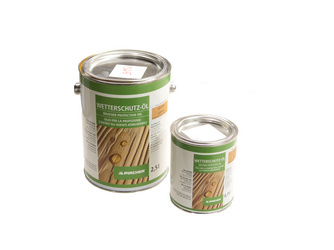 Holzpflegeöl mit UV-Schutz auf Naturöl- und Wasserbasis farbig transparent Holzpflegeöl mit UV-Schutz auf Naturöl- und Wasserbasis farbig transparent