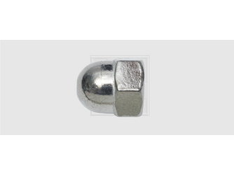 Hutmuttern M6 Edelstahl A2 (50 Stück) - 348 6 67 Hutmuttern M6 Edelstahl A2 (50 Stück) - 348 6 67