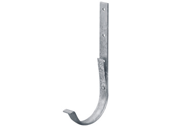 INEFA Rinnenhalter NW100 GRAU 26x4x400mm feuerverzinkt/kunststoffbesch. INEFA Rinnenhalter NW100 GRAU 26x4x400mm feuerverzinkt/kunststoffbesch.