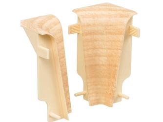 Innenecke Ahorn Kunststoff f. Stecksockelleiste 19x58 (2 Stk/Pack) Innenecke Ahorn Kunststoff f. Stecksockelleiste 19x58 (2 Stk/Pack)