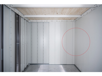 Innenverkleidung Gerätehaus Neo 1A Standardtür Innenverkleidung Gerätehaus Neo 1A Standardtür