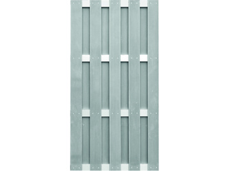 Sichtschutz WPC grau Alu anodisiert Bretterzaun - JINAN Sichtschutz WPC grau Alu anodisiert Bretterzaun - JINAN