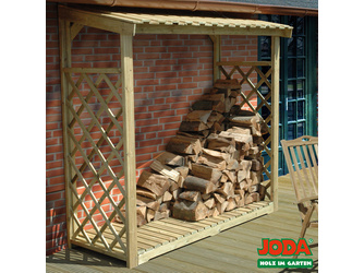 Kaminholz - Speicher KDI 210 x 80 x 207 cm Kaminholz - Speicher KDI 210 x 80 x 207 cm