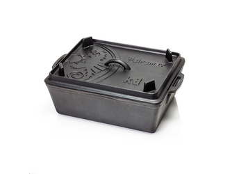 Kastenform K8 mit Deckel Inhalt Topf: 4,6 ltr, Inhalt Deckel: 0,35 ltr Kastenform K8 mit Deckel Inhalt Topf: 4,6 ltr, Inhalt Deckel: 0,35 ltr