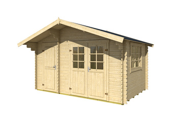 Keila 28 Blockbohlenhaus 28mm naturbelassen Keila 28 Blockbohlenhaus 28mm naturbelassen