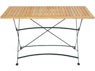Klapptisch VERONA Teak natur 1300x800x750mm Klapptisch VERONA Teak natur 1300x800x750mm