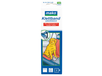Klettband KOMFORT 20mm x 1,5m, Polyamidband, weiß, selbstklebend Klettband KOMFORT 20mm x 1,5m, Polyamidband, weiß, selbstklebend