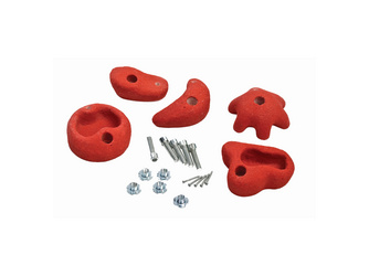 Klettersteine rot 5 Steine/ Set Klettersteine rot 5 Steine/ Set