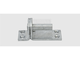 Kloben auf Platte Form I 13mm Stahl feuerverzinkt (1 Stück) - 686 033 13 75 Kloben auf Platte Form I 13mm Stahl feuerverzinkt (1 Stück) - 686 033 13 75