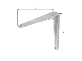 Konsole aus T-Profil, Aluguss, HxT 125x150mm Konsole aus T-Profil, Aluguss, HxT 125x150mm
