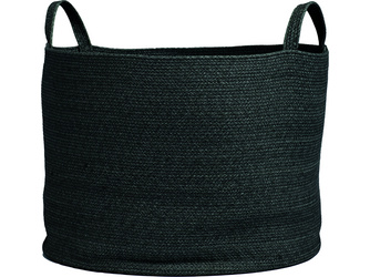 Korb Ø 50 x 36 cm Kordel schiefergrau Korb Ø 50 x 36 cm Kordel schiefergrau