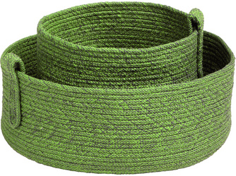 Korb-Set Ø 20 x 13 cm / Ø 30 x 10 cm Kordel farngrün Korb-Set Ø 20 x 13 cm / Ø 30 x 10 cm Kordel farngrün