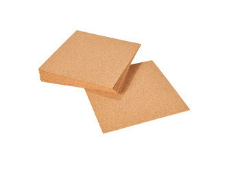 Kork-Unterlage für Drehfüße 250 x 250 x 3 mm Kork-Unterlage für Drehfüße 250 x 250 x 3 mm