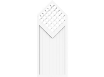 Sichtschutzzaun BasicLine Typ D 90 Rankgitter weiß Sichtschutzzaun BasicLine Typ D 90 Rankgitter weiß