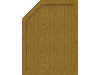Vorgartenzaun Sichtschutzzaun BasicLine Typ M 90 links abgeschrägt asteiche natur Vorgartenzaun Sichtschutzzaun BasicLine Typ M 90 links abgeschrägt asteiche natur