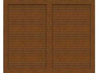 Vorgartenzaun Sichtschutzzaun BasicLine Typ V golden oak Lamellen mit Mittelsprosse Vorgartenzaun Sichtschutzzaun BasicLine Typ V golden oak Lamellen mit Mittelsprosse