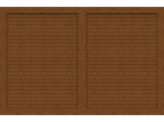 Vorgartenzaun Sichtschutzzaun BasicLine Typ V 180 golden oak Lamellen mit Mittelsprosse Vorgartenzaun Sichtschutzzaun BasicLine Typ V 180 golden oak Lamellen mit Mittelsprosse