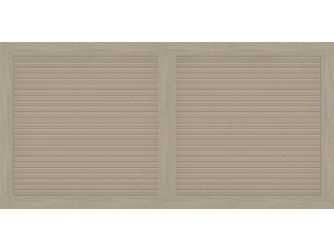 Vorgartenzaun Sichtschutzzaun BasicLine Typ W 180 sheffield oak Lamellen mit Mittelsprosse Vorgartenzaun Sichtschutzzaun BasicLine Typ W 180 sheffield oak Lamellen mit Mittelsprosse