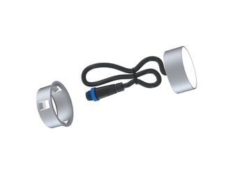 LED-Spot Maxi 60mm IP67 24V DC neutralweiß, 0,5 Watt/18 LED LED-Spot Maxi 60mm IP67 24V DC neutralweiß, 0,5 Watt/18 LED