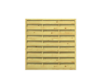 Sichtschutzzaun Holz natur "LETTLAND" gerade Sichtschutzzaun Holz natur "LETTLAND" gerade