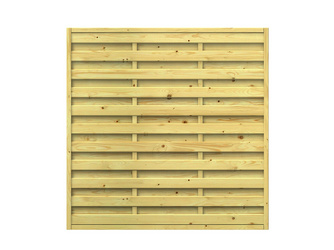 Sichtschutzzaun Holz natur "LETTLAND" gerade Sichtschutzzaun Holz natur "LETTLAND" gerade