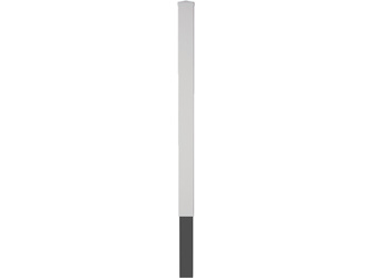 LIGHTLINE KS Pfosten weiß 9x9x240cm zum einbetonieren LIGHTLINE KS Pfosten weiß 9x9x240cm zum einbetonieren