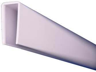 LIGHTLINE Steckzaunsystem U-Abschlußprofil/Rahmenprofil 25x50mm Länge 200cm LIGHTLINE Steckzaunsystem U-Abschlußprofil/Rahmenprofil 25x50mm Länge 200cm