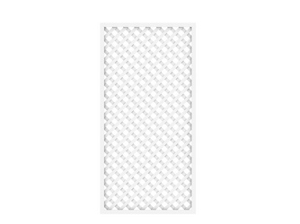 Sichtschutzzaun Kunststoff weiss "LONGLIFE" Diagonalgitter Sichtschutzzaun Kunststoff weiss "LONGLIFE" Diagonalgitter