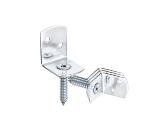 L-Form Elementhalter Inox 28 x 30 x 38 x 2 mm L-Form Elementhalter Inox 28 x 30 x 38 x 2 mm