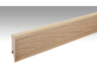 Laminatfolien-ummantelte Profile Fußleiste Profil 5 PK 2380x80x16mm 6376 Eiche Chiemsee hell Laminatfolien-ummantelte Profile Fußleiste Profil 5 PK 2380x80x16mm 6376 Eiche Chiemsee hell