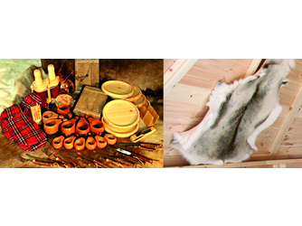 Lapplandpaket mit 5 Rentierfellen für Grillkota Lapplandpaket mit 5 Rentierfellen für Grillkota