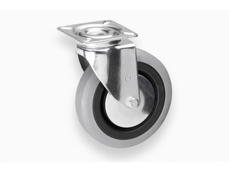 Lenkrolle 100mm Gummi grau 800670 (1 Stück) - 677 400 101 75 Lenkrolle 100mm Gummi grau 800670 (1 Stück) - 677 400 101 75