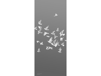 Lichtausschnitt BIRDS&BIRD 695 gehärtetes Glas PURE WHITE Lichtausschnitt BIRDS&BIRD 695 gehärtetes Glas PURE WHITE