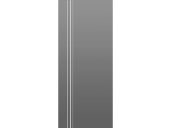 Lichtausschnitt LINES 654 gehärtetes Glas PURE WHITE Lichtausschnitt LINES 654 gehärtetes Glas PURE WHITE