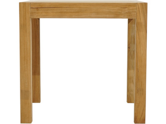 Loft-Tisch NEW HAVEN Premium-Teak natur 800x800x770mm Loft-Tisch NEW HAVEN Premium-Teak natur 800x800x770mm