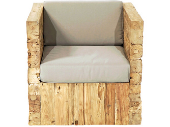 Lounge-Sessel TROPEA Old-Teak 760x850x720mm Lounge-Sessel TROPEA Old-Teak 760x850x720mm