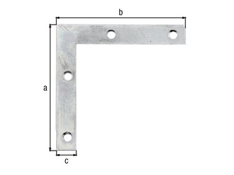 Möbelwinkel, sendvz., HxLxB 75x75x12mm Möbelwinkel, sendvz., HxLxB 75x75x12mm