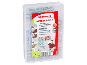 Meister-Box mit UX+Schrauben+ Haken (1 Stück) Meister-Box mit UX+Schrauben+ Haken (1 Stück)