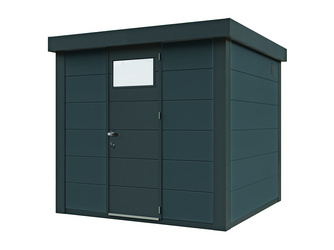 Metall-Gartenhaus Eleganto 2424 Granitgrau Metall-Gartenhaus Eleganto 2424 Granitgrau