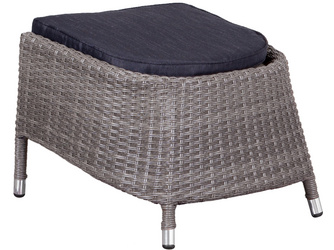 Miraflor / Juan Dining Fußhocker 8mm smokey grey Miraflor / Juan Dining Fußhocker 8mm smokey grey