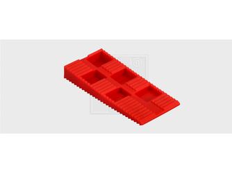Montagekeile rot 64 x 28 x 9 mm (100 Stück) - 181 900 014 16 Montagekeile rot 64 x 28 x 9 mm (100 Stück) - 181 900 014 16