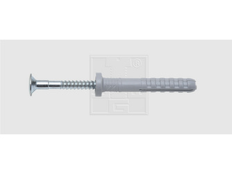 Nageldübel vormontiert 6x40 Nylon / Stahl verzinkt (100 Stück) - 905 906 40 75 Nageldübel vormontiert 6x40 Nylon / Stahl verzinkt (100 Stück) - 905 906 40 75