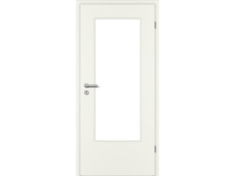 Zimmertür Weißlack ähnlich RAL 9010 DA Vollspan "STANDARD" DIN-LA Zimmertür Weißlack ähnlich RAL 9010 DA Vollspan "STANDARD" DIN-LA
