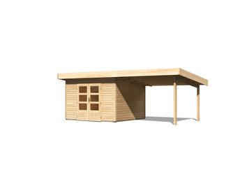 Gartenhaus Northeim 3 im Set mit einem Anbaudach Breite 3,3 m Gartenhaus Northeim 3 im Set mit einem Anbaudach Breite 3,3 m