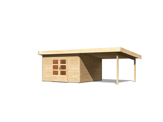 Gartenhaus Northeim 5 im Set mit einem Anbaudach Breite 3,3 m Gartenhaus Northeim 5 im Set mit einem Anbaudach Breite 3,3 m