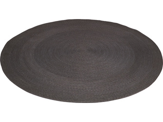 Outdoorteppich Ø ca. 140 cm Kordel schiefergrau Outdoorteppich Ø ca. 140 cm Kordel schiefergrau